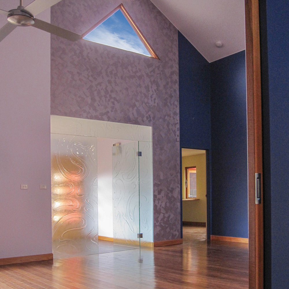 Entrance of Essendon Home, designed by BP Architects. Reduce your business ecological footprint liveable universal design home